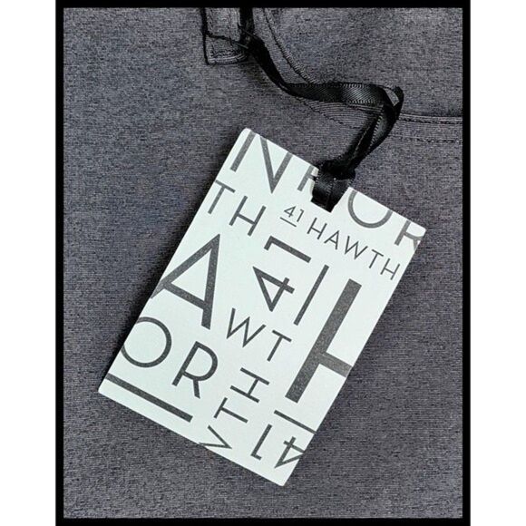 NWT 41 Hawthorn Straight Fixed Waist Canopy Ponte Pants Grey Gray 10 NEW - Picture 8 of 9